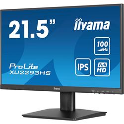 iiyama ProLite monitor XU2293HS-B6 22" IPS, 3-side borderless, Full HD, HDMI, 100hz refresh rate, flicker free, blue light reducer thumbnail 4