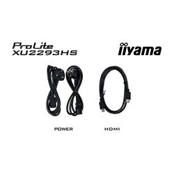 iiyama ProLite monitor XU2293HS-B6 22" IPS, 3-side borderless, Full HD, HDMI, 100hz refresh rate, flicker free, blue light reducer thumbnail 11