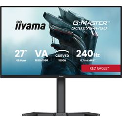 iiyama G-Master Red Eagle curved gaming monitor GCB2784HSU-B1 27" Black, Full HD, 240Hz, 0.7ms, FreeSync, HDMI, Display Port, USB Hub thumbnail 13
