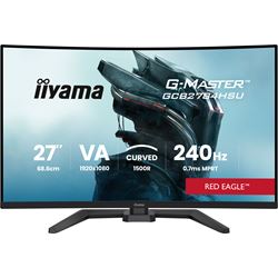 iiyama G-Master Red Eagle curved gaming monitor GCB2784HSU-B1 27" Black, Full HD, 240Hz, 0.7ms, FreeSync, HDMI, Display Port, USB Hub thumbnail 3