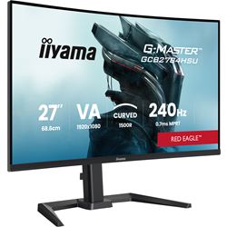 iiyama G-Master Red Eagle curved gaming monitor GCB2784HSU-B1 27" Black, Full HD, 240Hz, 0.7ms, FreeSync, HDMI, Display Port, USB Hub thumbnail 1