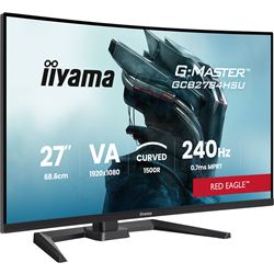 iiyama G-Master Red Eagle curved gaming monitor GCB2784HSU-B1 27" Black, Full HD, 240Hz, 0.7ms, FreeSync, HDMI, Display Port, USB Hub thumbnail 12
