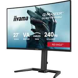 iiyama G-Master Red Eagle curved gaming monitor GCB2784HSU-B1 27" Black, Full HD, 240Hz, 0.7ms, FreeSync, HDMI, Display Port, USB Hub thumbnail 10