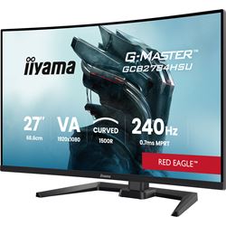 iiyama G-Master Red Eagle curved gaming monitor GCB2784HSU-B1 27" Black, Full HD, 240Hz, 0.7ms, FreeSync, HDMI, Display Port, USB Hub thumbnail 20