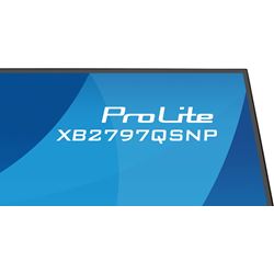 iiyama ProLite monitor XB2797QSNP-B1 27" IPS, WQHD, KVM Switch, USB-C dock with 96W pwer delivery and RJ45 (LAN), Ultra Slim Bezel, HDMI, Display Port, Height Adjustable thumbnail 19