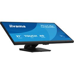 iiyama ProLite touch screen monitor T2754MSC-B2AG 27" Black, IPS, Full HD, Projective Capacitive 10pt touch, HDMI, Anti-Glare thumbnail 1