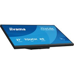 iiyama ProLite touch screen monitor T2754MSC-B2AG 27" Black, IPS, Full HD, Projective Capacitive 10pt touch, HDMI, Anti-Glare thumbnail 2