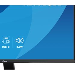 iiyama ProLite monitor X2793QSU-B1, 27" IPS, 75Hz, Black, 4-side slim bezel and QHD Res 2560×1440, HDMI, Display Port, USB Hub thumbnail 6