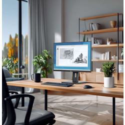 iiyama Prolite monitor XB2495WSU-B1 24" IPS, WUXGA 1920 x 1200, Black, DP, HDMI, USB Hub, 99% sRGB, Height Adjustable thumbnail 1