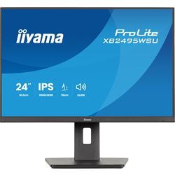 iiyama Prolite monitor XB2495WSU-B1 24" IPS, WUXGA 1920 x 1200, Black, DP, HDMI, USB Hub, 99% sRGB, Height Adjustable thumbnail 2