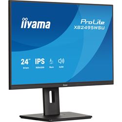 iiyama Prolite monitor XB2495WSU-B1 24" IPS, WUXGA 1920 x 1200, Black, DP, HDMI, USB Hub, 99% sRGB, Height Adjustable thumbnail 5