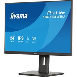 iiyama Prolite monitor XB2495WSU-B1 24" IPS, WUXGA 1920 x 1200, Black, DP, HDMI, USB Hub, 99% sRGB, Height Adjustable thumbnail 6