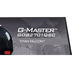 iiyama G-Master Titan Falcon gaming monitor GOB2701QSC-B1 27" with META3 OLED 4th generation panel, 2560x1440 res, 165Hz, 0.03ms, HDMI, Display Port, USB-C, USB Hub thumbnail 14