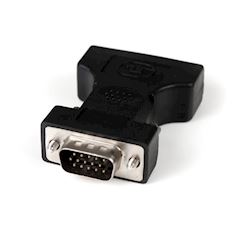 StarTech DVIVGAFMBK StarTech.com DVI to VGA Cable Adaptor (Black)  thumbnail 1