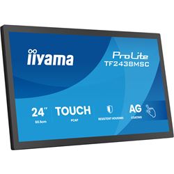 iiyama ProLite monitor TF2438MSC-B2 Semi-Outdoor 24", Optical bonded PCap, edge to edge glass, 10pt touch, Anti-glare, HDMI, DP, IPS, Scratch resistive, Anti-fingerprint coating thumbnail 4