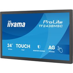 iiyama ProLite monitor TF2438MSC-B2 Semi-Outdoor 24", Optical bonded PCap, edge to edge glass, 10pt touch, Anti-glare, HDMI, DP, IPS, Scratch resistive, Anti-fingerprint coating thumbnail 5