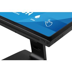 iiyama ProLite monitor T1731SR-B2S 17" Black, 5:4, Resistive single touch, HDMI, Display Port, IP54 rated thumbnail 2