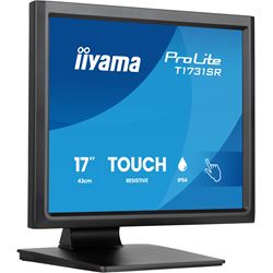 iiyama ProLite monitor T1731SR-B2S 17" Black, 5:4, Resistive single touch, HDMI, Display Port, IP54 rated thumbnail 5