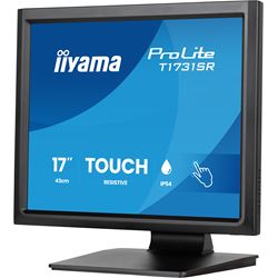 iiyama ProLite monitor T1731SR-B2S 17" Black, 5:4, Resistive single touch, HDMI, Display Port, IP54 rated thumbnail 6