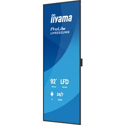 iiyama ProLite LH9252UWS-B1AG 92'' specialised 21:9 panoramic commercial signage, 24/7, 5K, VA, USB-C, landscape/portrait, OPS slot, Anti-Glare thumbnail 2