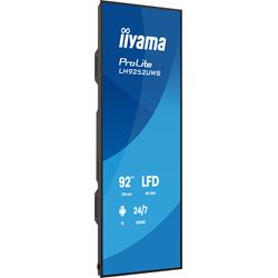 iiyama ProLite LH9252UWS-B1AG 92'' specialised 21:9 panoramic commercial signage, 24/7, 5K, VA, USB-C, landscape/portrait, OPS slot, Anti-Glare thumbnail 3
