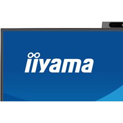 iiyama ProLite monitor XB2797QSNPH-B1 27" IPS, built-in Windows Hello camera and microphone, QHD resolution, KVM switch, Height Adjustable, 3-side borderless design thumbnail 6