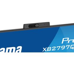 iiyama ProLite monitor XB2797QSNPH-B1 27" IPS, built-in Windows Hello camera and microphone, QHD resolution, KVM switch, Height Adjustable, 3-side borderless design thumbnail 21