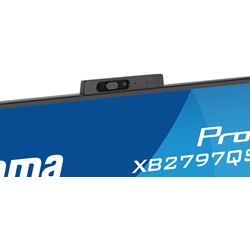 iiyama ProLite monitor XB2797QSNPH-B1 27" IPS, built-in Windows Hello camera and microphone, QHD resolution, KVM switch, Height Adjustable, 3-side borderless design thumbnail 22