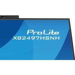iiyama ProLite monitor XB2497HSNH-B1 24" IPS, Full HD, built-in 5MP Windows Hello camera and microphone, HDMI, Display Port, USB-C dock, Ergonomic Height Adjustable. thumbnail 9