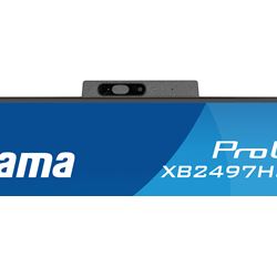iiyama ProLite monitor XB2497HSNH-B1 24" IPS, Full HD, built-in 5MP Windows Hello camera and microphone, HDMI, Display Port, USB-C dock, Ergonomic Height Adjustable. thumbnail 22