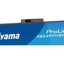 iiyama ProLite monitor XB2497HSNH-B1 24" IPS, Full HD, built-in 5MP Windows Hello camera and microphone, HDMI, Display Port, USB-C dock, Ergonomic Height Adjustable. thumbnail 23