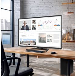 BOX OPENED: iiyama Prolite monitor X4373UHSU-B2 VA LED, USB-C, 4K, Picture-by/in-Picture, USB hub, flicker free, KVM Switch thumbnail 19