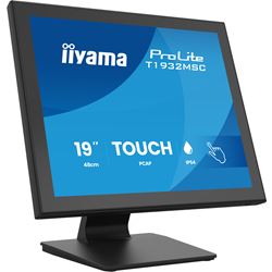 iiyama ProLite monitor T1932MSC-B2S 19", Projective Capacitive 10pt touch, IPS, Scratch resistant, Edge to edge glass, 5:4, HDMI, DisplayPort, Water and dust protection thumbnail 1