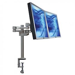 Ergomounts EMUV420DC UltraView 420 Dual Screen Desk Mount Monitor Arm thumbnail 0