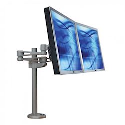 Ergomounts EMUV420TD UltraView 420 Dual Screen Desk Mount Monitor Arm thumbnail 0