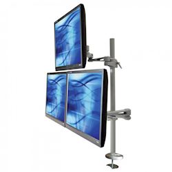 Ergomounts EMUV435TD UltraView 435 Triple Monitor Arm Desk Mount