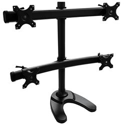 Ergomounts EMTX-2x2-FS Titan series Quad Monitor Desk Mount, free standing