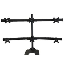 Ergomounts EMTX-3x2-FS Titan series Six Monitor Desk Mount, free standing thumbnail 0