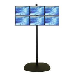 ErgoMounts EMVPF1500X-3x2 VisionPro F1500X 6 Way Horizontal Floor Stand thumbnail 0