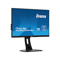 iiyama Prolite monitor XUB2495WSU-B3 24" IPS, 1920 x 1200, Black, DP, HDMI, USB Hub, 100% sRGB, Height Adjustable thumbnail 3