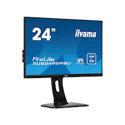 iiyama Prolite monitor XUB2495WSU-B3 24" IPS, 1920 x 1200, Black, DP, HDMI, USB Hub, 100% sRGB, Height Adjustable thumbnail 1