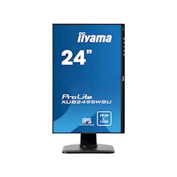 iiyama Prolite monitor XUB2495WSU-B3 24" IPS, 1920 x 1200, Black, DP, HDMI, USB Hub, 100% sRGB, Height Adjustable thumbnail 4