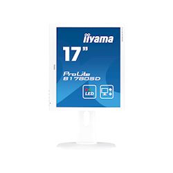 iiyama ProLite monitor B1780SD-W1 17" 5:4 Height Adjustable, White thumbnail 6