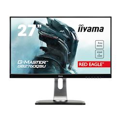 iiyama G-Master Red Eagle gaming monitor GB2760QSU-B1 27" Black, 2560 x 1440, 1ms, 144hz, FreeSync, HDMI, Display Port,Height Adjustable
