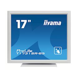 iiyama ProLite monitor T1731SR-W5 17" White, 5:4, Resistive single touch, HDMI, Display Port thumbnail 0