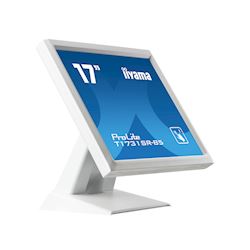 iiyama ProLite monitor T1731SR-W5 17" White, 5:4, Resistive single touch, HDMI, Display Port thumbnail 4