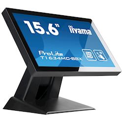 iiyama ProLite T1634MC-B8X 16" Black, IPS, touch through glass, 16:9, Projective Capacitive 10pt touch,  thumbnail 3