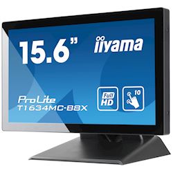 iiyama ProLite T1634MC-B8X 16" Black, IPS, touch through glass, 16:9, Projective Capacitive 10pt touch,  thumbnail 5